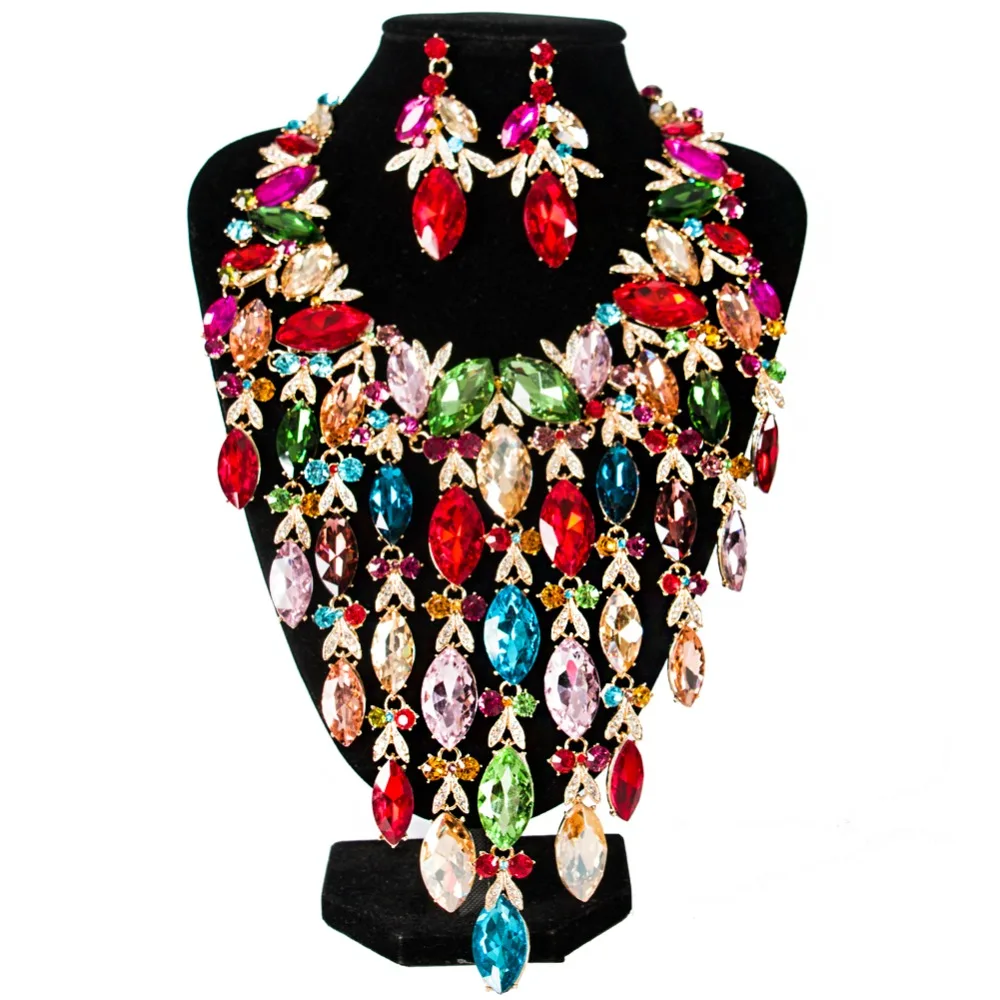 LAN PALACE NEW luxury crystal bridal jewelry set party jewelry necklace and earrings free shipping
LAN PALACE NEW luxury crystal bridal jewelry set party jewelry necklace and earrings free shipping