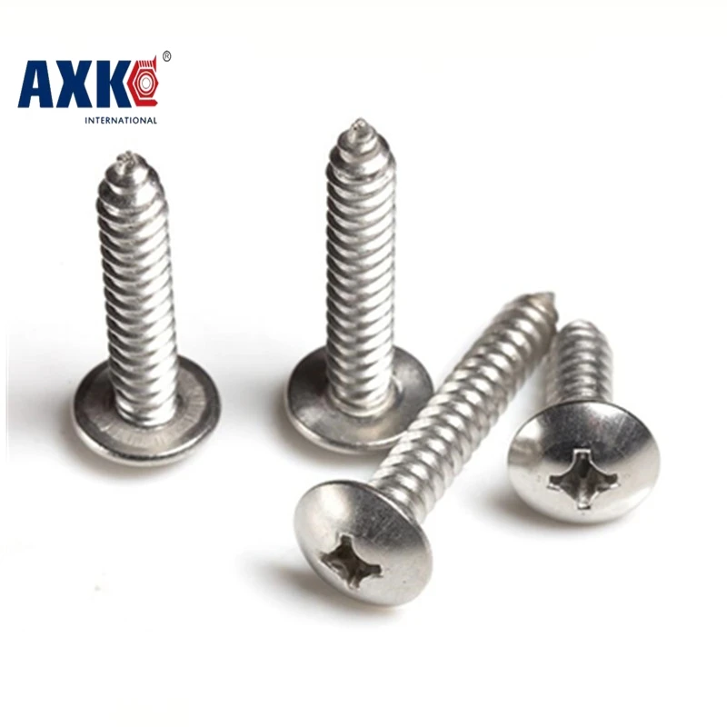 5pcs/lot M6X60/70/80/90/100 stainless steel 316 phillips pan head truss head self tapping screws hardware fasteners
5pcs/lot M6X60/70/80/90/100 stainless steel 316 phillips pan head truss head self tapping screws hardware fasteners