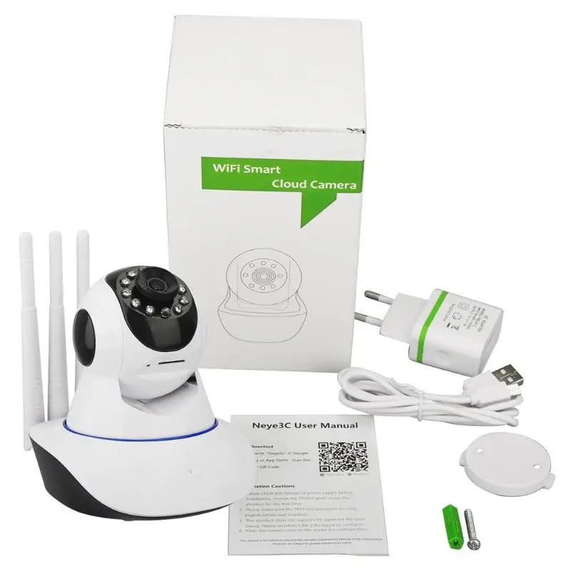 VODOOL 720P IP Camera Wireless WiFi Home Security Surveillance Camera Night Vision CCTV Network Camera Baby Monitor Smart Track
VODOOL 720P IP Camera Wireless WiFi Home Security Surveillance Camera Night Vision CCTV Network Camera Baby Monitor Smart Track
