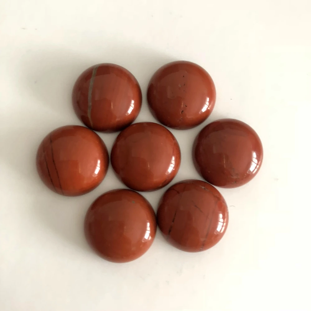 Wholesale Red Jasper Bead Cabochon 15mm Round Natural Gemstone Jewelry Cabochon Ring Face,3pcs/lot
Wholesale Red Jasper Bead Cabochon 15mm Round Natural Gemstone Jewelry Cabochon Ring Face,3pcs/lot