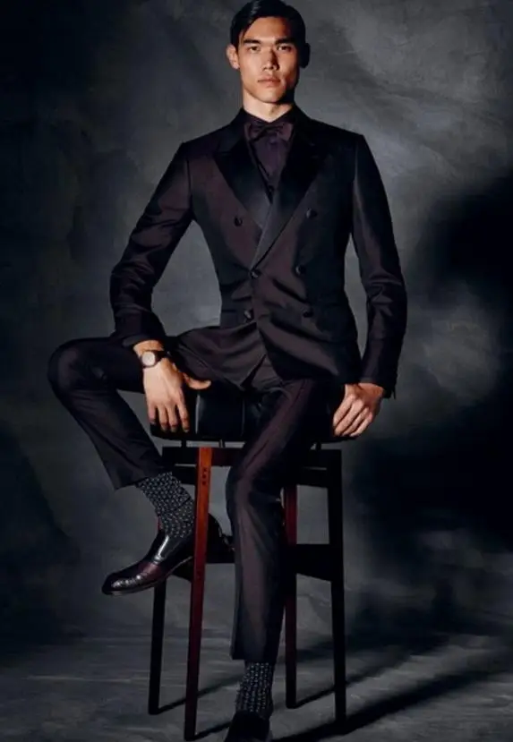 New Fashion Custom Made Dark Brown Men Wedding Suit Groom Prom Masculino Trajes De Hombre Blazer2Pieces(Jacket+Pant+Tie)
New Fashion Custom Made Dark Brown Men Wedding Suit Groom Prom Masculino Trajes De Hombre Blazer2Pieces(Jacket+Pant+Tie)
