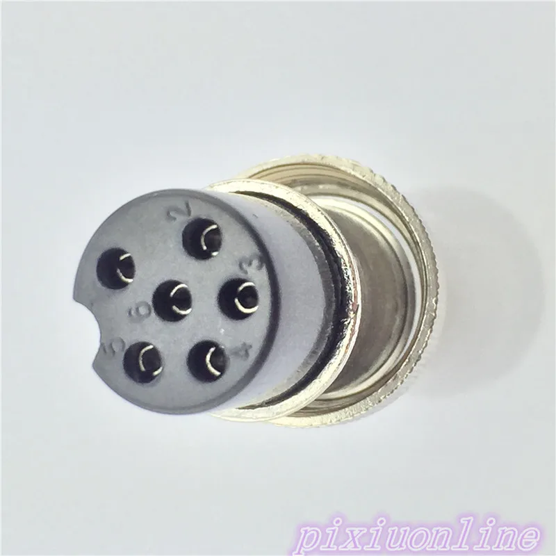 1pcs GX16 6 Pin Female Diameter 16mm L84Y Wire Panel Connector Circular Aviation Plug High Quality On Sale
1pcs GX16 6 Pin Female Diameter 16mm L84Y Wire Panel Connector Circular Aviation Plug High Quality On Sale