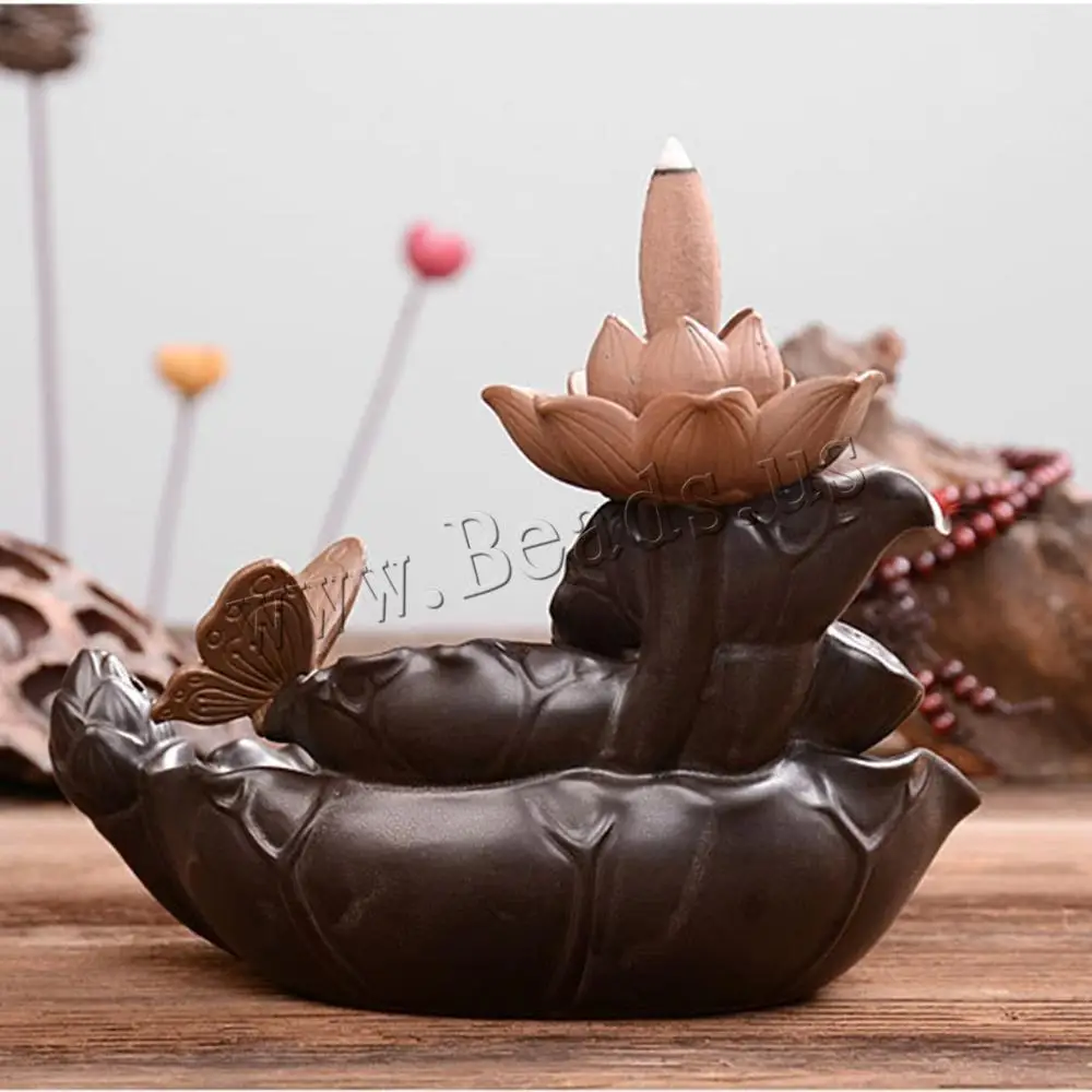 Backflow Incense Burner Holder Little Monk Stick Incense Holder Ceramic Censer Lotus Aromatherapy Furnace Creative Incense Craft
Backflow Incense Burner Holder Little Monk Stick Incense Holder Ceramic Censer Lotus Aromatherapy Furnace Creative Incense Craft