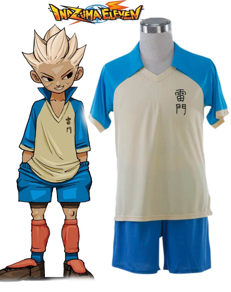 inazuma11 Anime Cos Halloween SoccerUniform Raimon Summer School Uniform Cosplay Cartoon Man Woman Cosplay Costume
inazuma11 Anime Cos Halloween SoccerUniform Raimon Summer School Uniform Cosplay Cartoon Man Woman Cosplay Costume