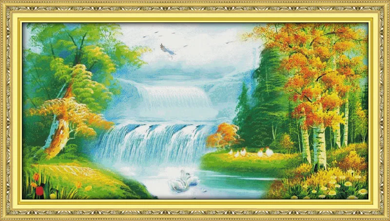 Fairyland in dreamcounted printed on fabric DMC 14CT 11CT Cross Stitch kitsembroidery needlework SetsCrafts Home Decor
Fairyland in dreamcounted printed on fabric DMC 14CT 11CT Cross Stitch kitsembroidery needlework SetsCrafts Home Decor