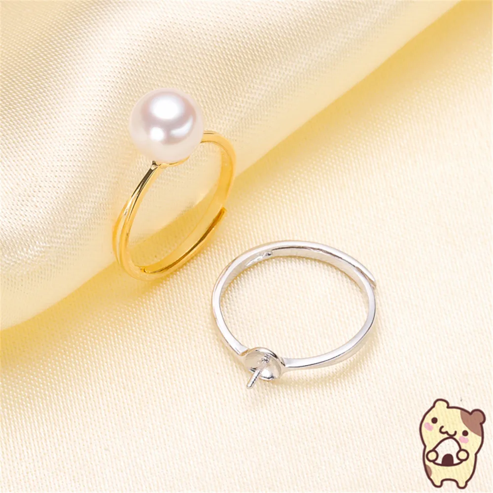 Free Shipping Wholesale Silver Plated Pearl Ring Accessories Types Creative Ring for Women DIY Pearl jewelry Gifts 2019J001
Free Shipping Wholesale Silver Plated Pearl Ring Accessories Types Creative Ring for Women DIY Pearl jewelry Gifts 2019J001