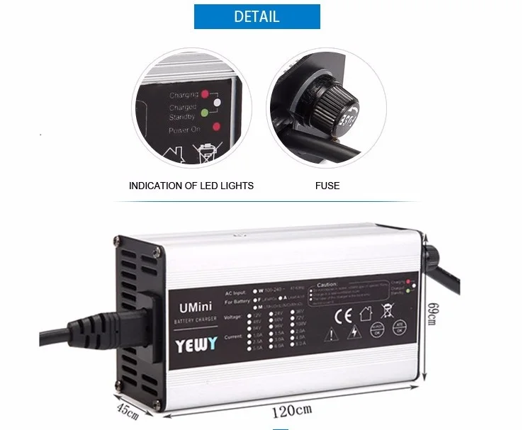 Brand new 90W 48v2a electric bicycle charger lithium charger for 13s 54.6v battery with ce and rohs
Brand new 90W 48v2a electric bicycle charger lithium charger for 13s 54.6v battery with ce and rohs