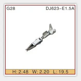 200pcs/lot 1.5mm Female Crimp terminal Connectors for Car,964274-2 car terminals for 17-20 AWG,0.5~1 mm2
200pcs/lot 1.5mm Female Crimp terminal Connectors for Car,964274-2 car terminals for 17-20 AWG,0.5~1 mm2