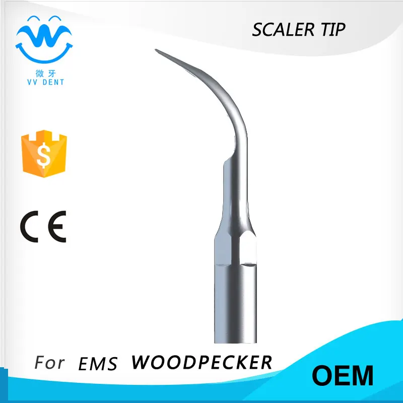 Professional Dental equipment Ultrasonic Scaler tips for removing supragingival heavy calculus fit for EMS,WOODPECKER
Professional Dental equipment Ultrasonic Scaler tips for removing supragingival heavy calculus fit for EMS,WOODPECKER