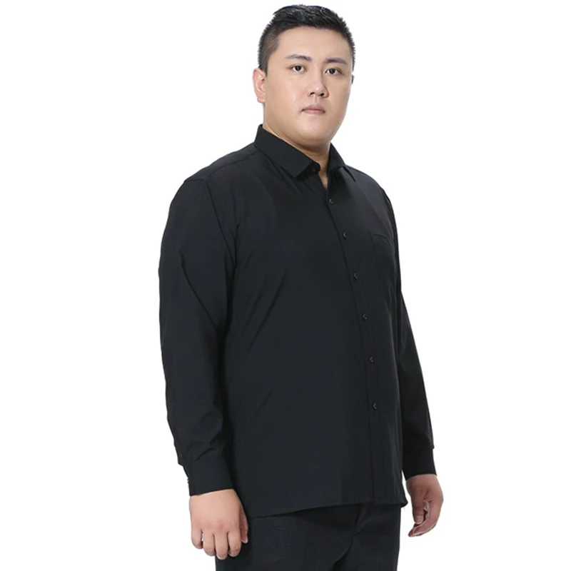 New Design Big Size Pure Color 5XL 6XL 7XL 8XL Business Formal Social Dress Shirts Men Fashion Long Sleeve Black White Purple
New Design Big Size Pure Color 5XL 6XL 7XL 8XL Business Formal Social Dress Shirts Men Fashion Long Sleeve Black White Purple