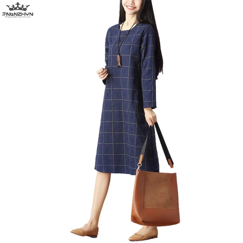 tnlnzhyn 2019 New Summer Women Cotton Linen Dress Vintage Women Short Sleeve Dress long Midi Dress Loose Casual Dresses Y929
tnlnzhyn 2019 New Summer Women Cotton Linen Dress Vintage Women Short Sleeve Dress long Midi Dress Loose Casual Dresses Y929