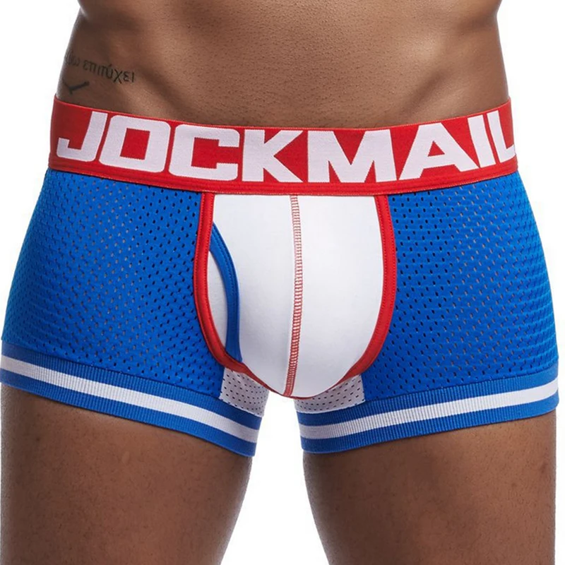 Трусы-боксеры Jockmail мужские, пикантные Трусы-шорты из сетчатой ткани, нижнее белье с мешочком, с отверстиями
Трусы-боксеры Jockmail мужские, пикантные Трусы-шорты из сетчатой ткани, нижнее белье с мешочком, с отверстиями