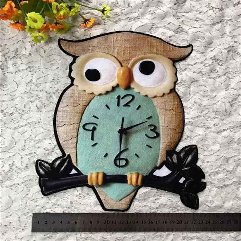 Fashion Cute Patch DIY Clothes 27CM Owl Clock Stickers Thermal Transfer Printing Iron on patches for clothing T shirt Women
Fashion Cute Patch DIY Clothes 27CM Owl Clock Stickers Thermal Transfer Printing Iron on patches for clothing T shirt Women