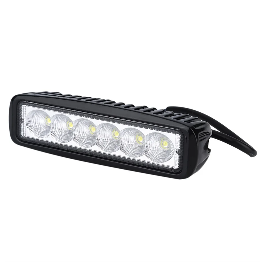 1Piece 6" inch Car 18W LED Work Light Bar Lamp for Driving Truck Trailer Motorcycle SUV ATV OffRoad Car 12v 24v Flood Spot Light
1Piece 6" inch Car 18W LED Work Light Bar Lamp for Driving Truck Trailer Motorcycle SUV ATV OffRoad Car 12v 24v Flood Spot Light