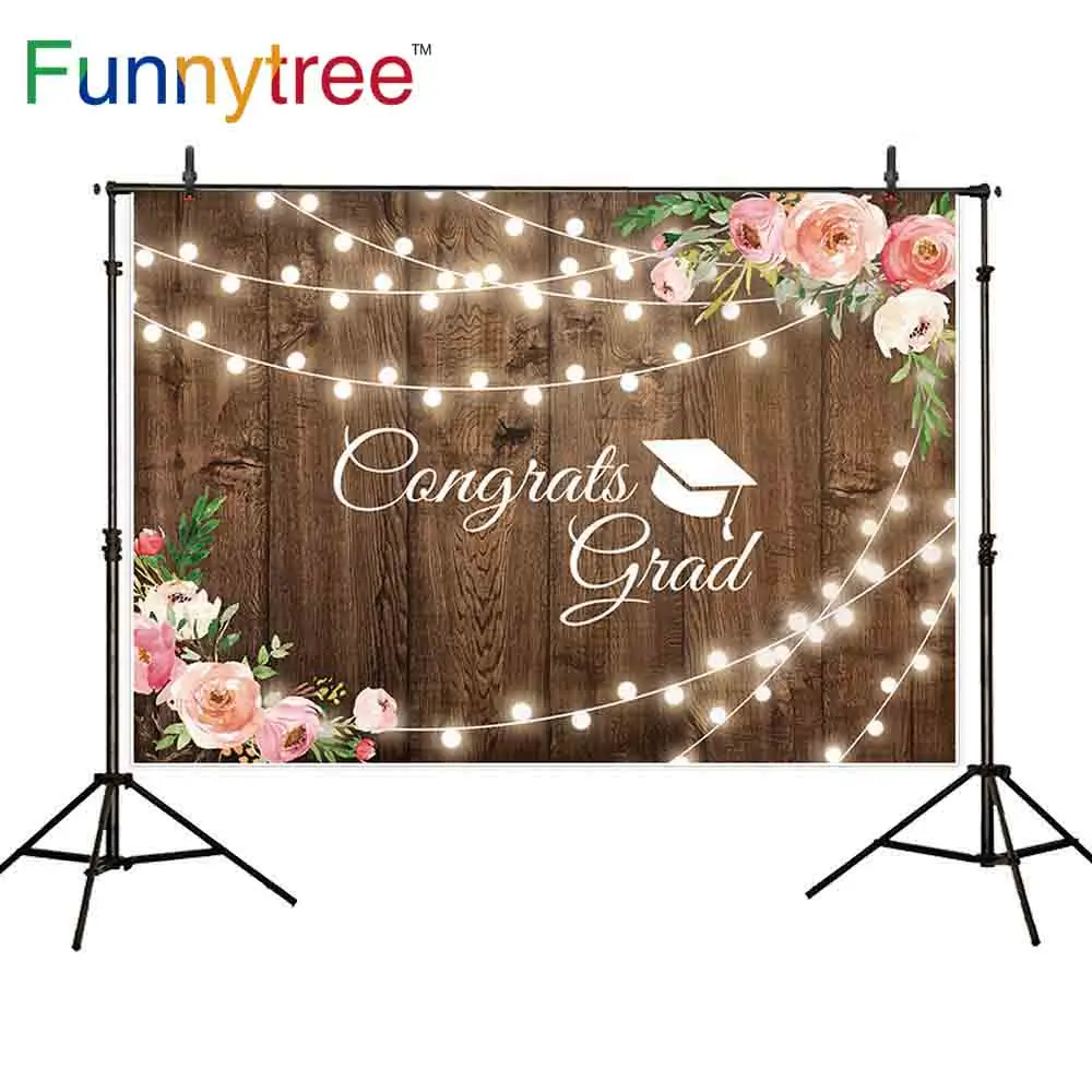 Funnytree backdrop for photographic studio vintage wood graduation party flowers school glitter custom background photobooth
Funnytree backdrop for photographic studio vintage wood graduation party flowers school glitter custom background photobooth