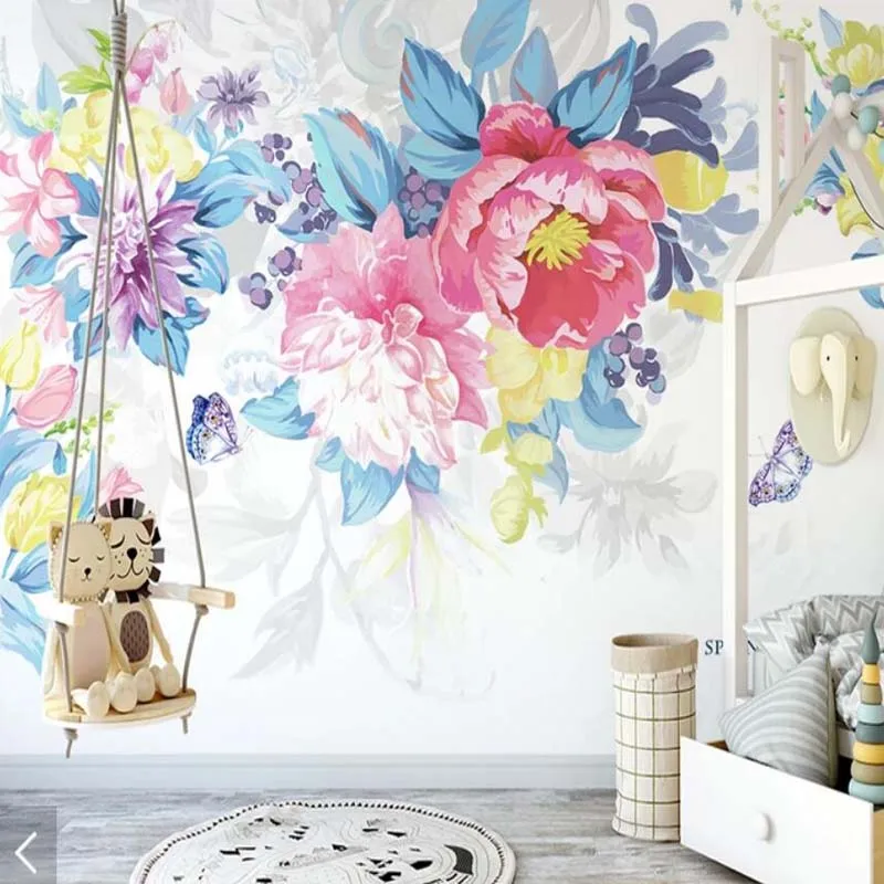 3D European Vintage Watercolor Flower Wallpaper Wall Paper Roll for Living Room Home Wall Decor Floral Printed Photo Mural
3D European Vintage Watercolor Flower Wallpaper Wall Paper Roll for Living Room Home Wall Decor Floral Printed Photo Mural
