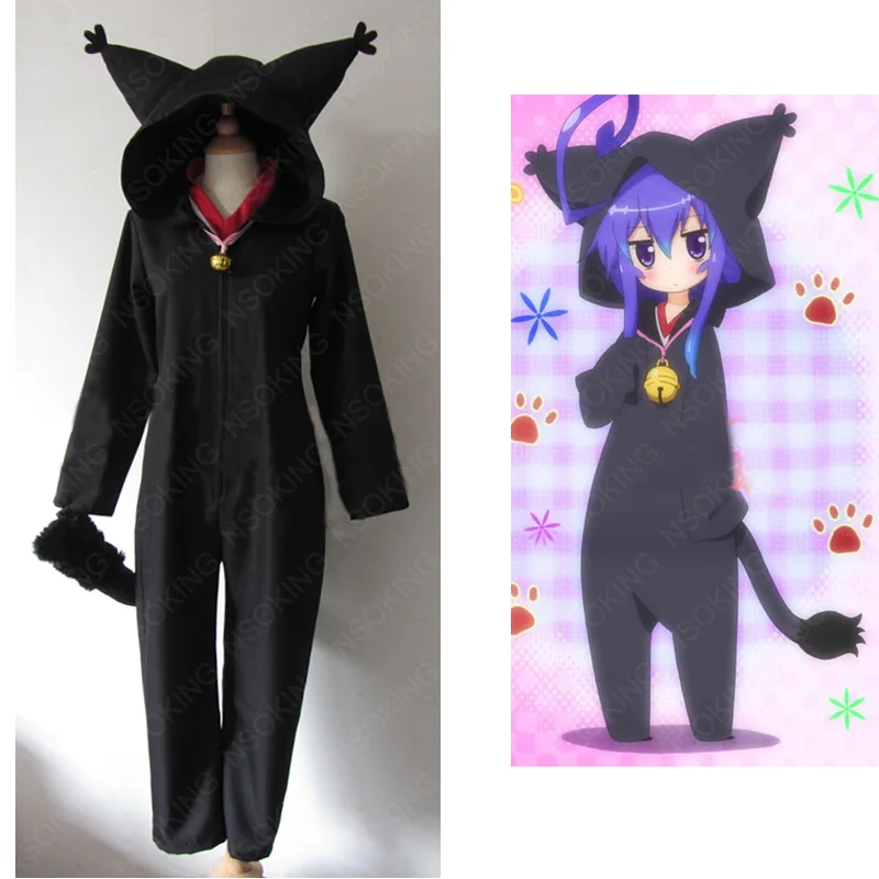 Аниме Acchi KEYES Black Комбинезоны для котов Miniwa Tsumiki Косплей Костюм любого размера
Аниме Acchi KEYES Black Комбинезоны для котов Miniwa Tsumiki Косплей Костюм любого размера