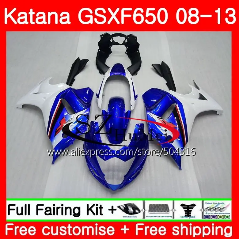 Корпус обтекателя Для SUZUKI KATANA GSXF 650 GSXF650 08 09 10 11 12 13 40SH.15 650F GSX650F 2008 2009 2010 2011 2012