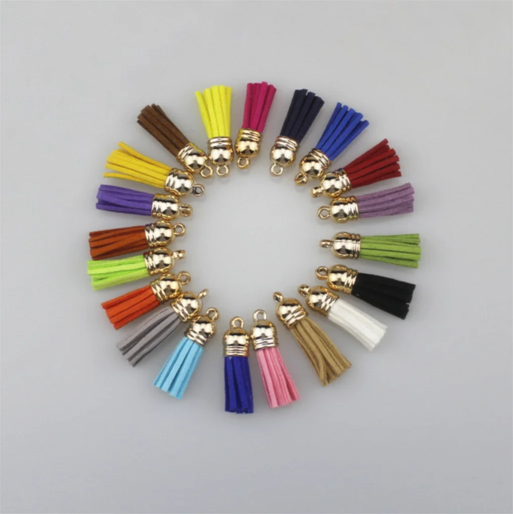 10pcs 3cm Suede Tassel Earrings Charm Pendant Rose gold Caps Satin for DIY Jewelry Making Finding Components Borlas De Algodon A
10pcs 3cm Suede Tassel Earrings Charm Pendant Rose gold Caps Satin for DIY Jewelry Making Finding Components Borlas De Algodon A