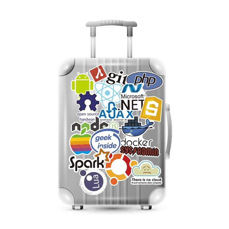 50 PCS Programming Language Stickers Computer Software Waterproof Sticker refrigerator suitcase decoration For MacBook/HP/Xiaomi
50 PCS Programming Language Stickers Computer Software Waterproof Sticker refrigerator suitcase decoration For MacBook/HP/Xiaomi