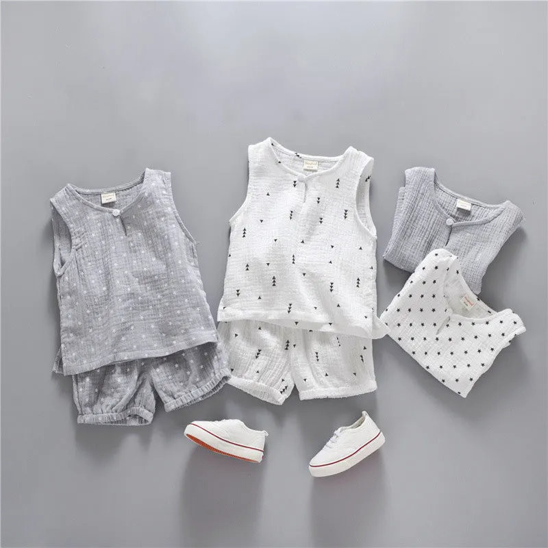 Boys Sport Suits Summer Children Clothing Sets Kids Casual Clothes Cotton O-Neck Pullover Vest Shorts Toddler Boy Clothes 12M-4T
Boys Sport Suits Summer Children Clothing Sets Kids Casual Clothes Cotton O-Neck Pullover Vest Shorts Toddler Boy Clothes 12M-4T