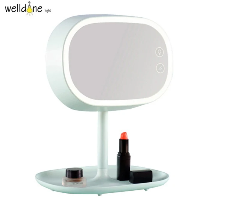1pc Best Quality Fashion Lady Makeup Stand Mirror Rechargable LED Light Lamp Cosmetic Rotation Desktop Table Bed Lamp Decor Gift
1pc Best Quality Fashion Lady Makeup Stand Mirror Rechargable LED Light Lamp Cosmetic Rotation Desktop Table Bed Lamp Decor Gift