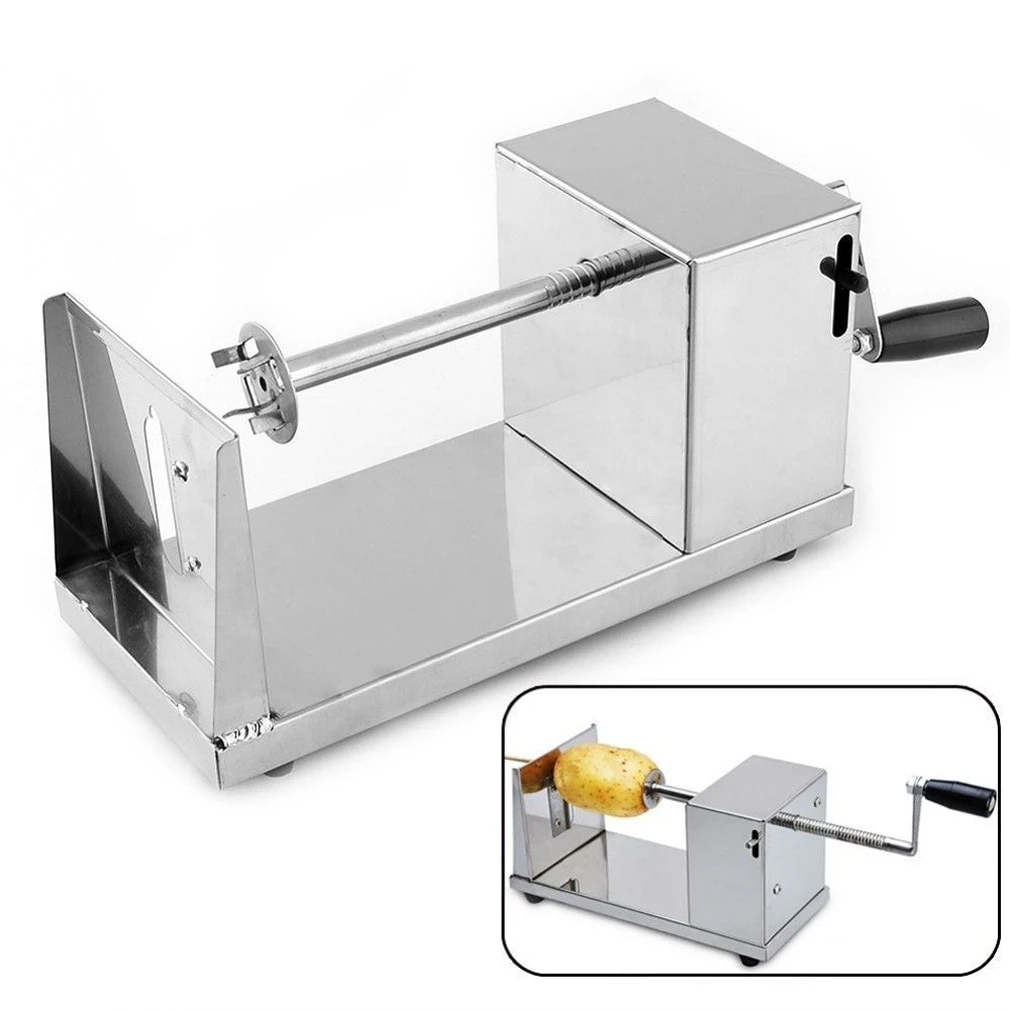 1pcs Manual Stainless Steel Twisted Potato Slicer French Fry Vegetable Cutter Newest Hot Search
1pcs Manual Stainless Steel Twisted Potato Slicer French Fry Vegetable Cutter Newest Hot Search