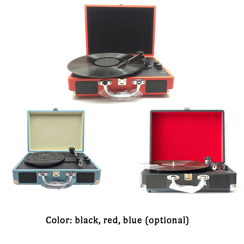 Retro Record Player 33RPM Antique Gramophone Turntable Disc Vinyl Audio 3-Speed Aux-in Line-out USB DC 5V Gramophones
Retro Record Player 33RPM Antique Gramophone Turntable Disc Vinyl Audio 3-Speed Aux-in Line-out USB DC 5V Gramophones