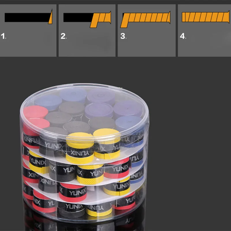60pcs Sweatbands Tape For Fishing Rods Badminton Grips Slingshot Tennis Racket Dumbbell MC889
60pcs Sweatbands Tape For Fishing Rods Badminton Grips Slingshot Tennis Racket Dumbbell MC889