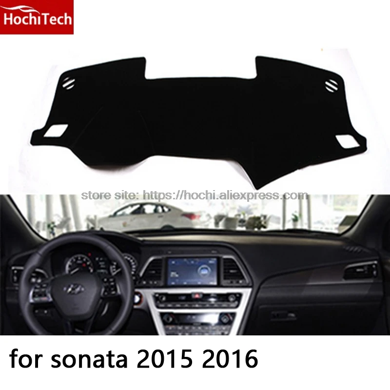 HochiTech для Hyundai sonata 2004 2016 коврик приборной панели защитный тент Подушка Photophobism pad