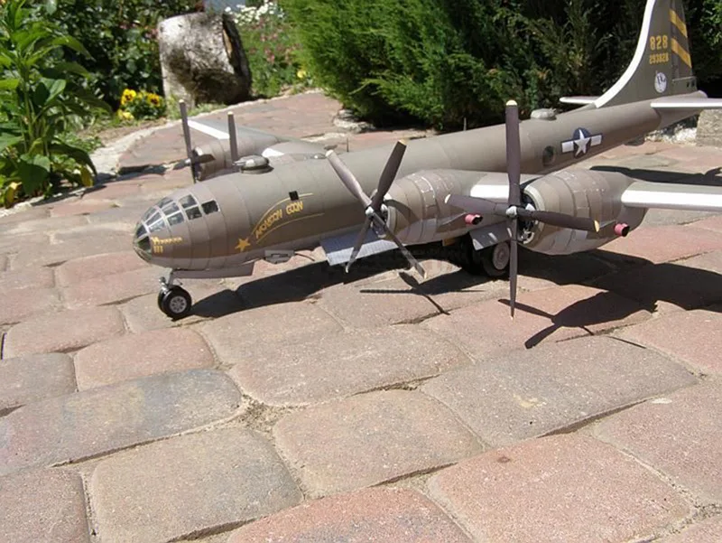 American B29 Super Air Fortress Bomber 3D Paper Model Airplane Diecast Manual DIY Military Fan Fighter Toy Flight Model Airplane
American B29 Super Air Fortress Bomber 3D Paper Model Airplane Diecast Manual DIY Military Fan Fighter Toy Flight Model Airplane