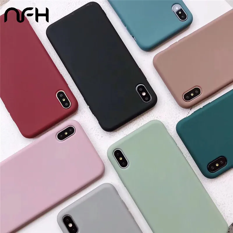 Мягкий силиконовый чехол для iPhone 6 6S 7 Plus 8Plus телефона XS XR X 11 Pro Max задняя крышка |