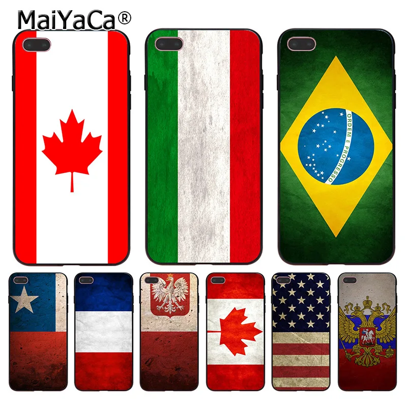 Country America Canada Brazil Russia Flag Coque phone Case for iphone 11 12 Pro XR XS Max 8 7 6 6S Plus X 5 5S SE
Country America Canada Brazil Russia Flag Coque phone Case for iphone 11 12 Pro XR XS Max 8 7 6 6S Plus X 5 5S SE