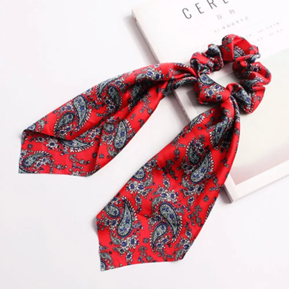 1 pc Women Vintage Big Bow Elastic Knot Ribbon Scrunchies Print Fabric Hair Ties Hair Holder Satin Hairbands Hair Accessories
1 pc Women Vintage Big Bow Elastic Knot Ribbon Scrunchies Print Fabric Hair Ties Hair Holder Satin Hairbands Hair Accessories