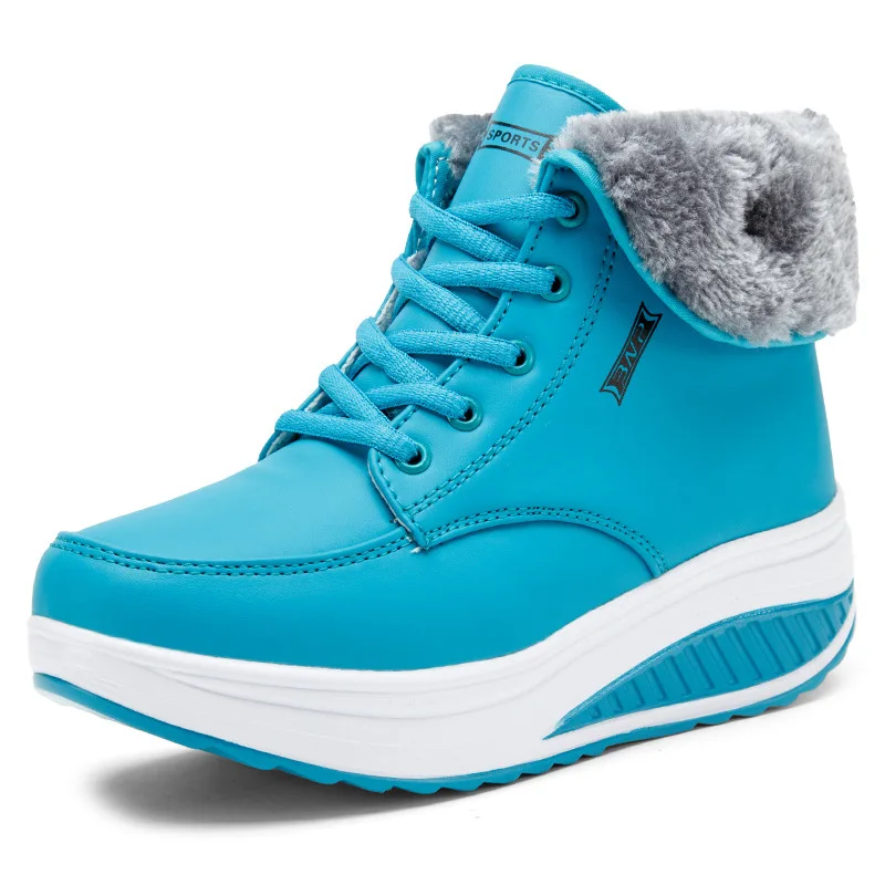 2019 Winter Women Warm Snow Boots New Fashion Women Female Cotton-paddeVelvet Shoes Fur Ankle Boots For Women Lace Up Heel boots
2019 Winter Women Warm Snow Boots New Fashion Women Female Cotton-paddeVelvet Shoes Fur Ankle Boots For Women Lace Up Heel boots