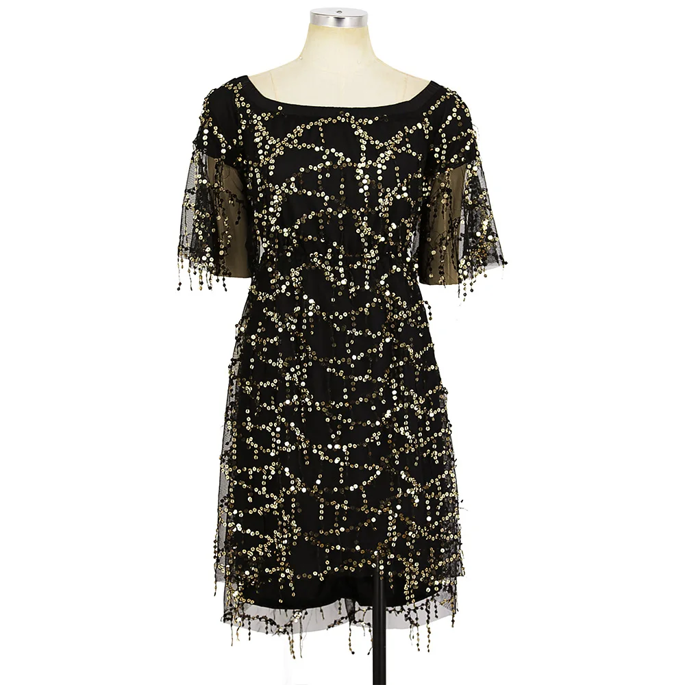 Sexy Slash Neck Off Shoulder Women Dress A-line Vestidos Midi Black Gold Sequined Club Female Summer Cocktail Party Dresses 2018
Sexy Slash Neck Off Shoulder Women Dress A-line Vestidos Midi Black Gold Sequined Club Female Summer Cocktail Party Dresses 2018