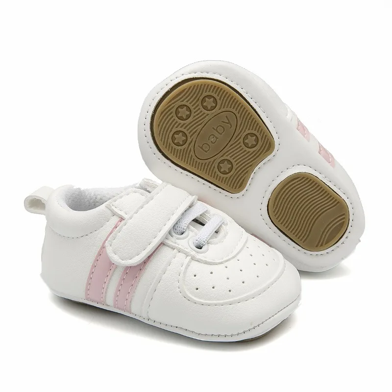 Baby Toddler Shoes Newborn Baby Boys Girls Stripe PU Soft Bottom First Walkers Shoes Anti-slip Infant Shoes
Baby Toddler Shoes Newborn Baby Boys Girls Stripe PU Soft Bottom First Walkers Shoes Anti-slip Infant Shoes