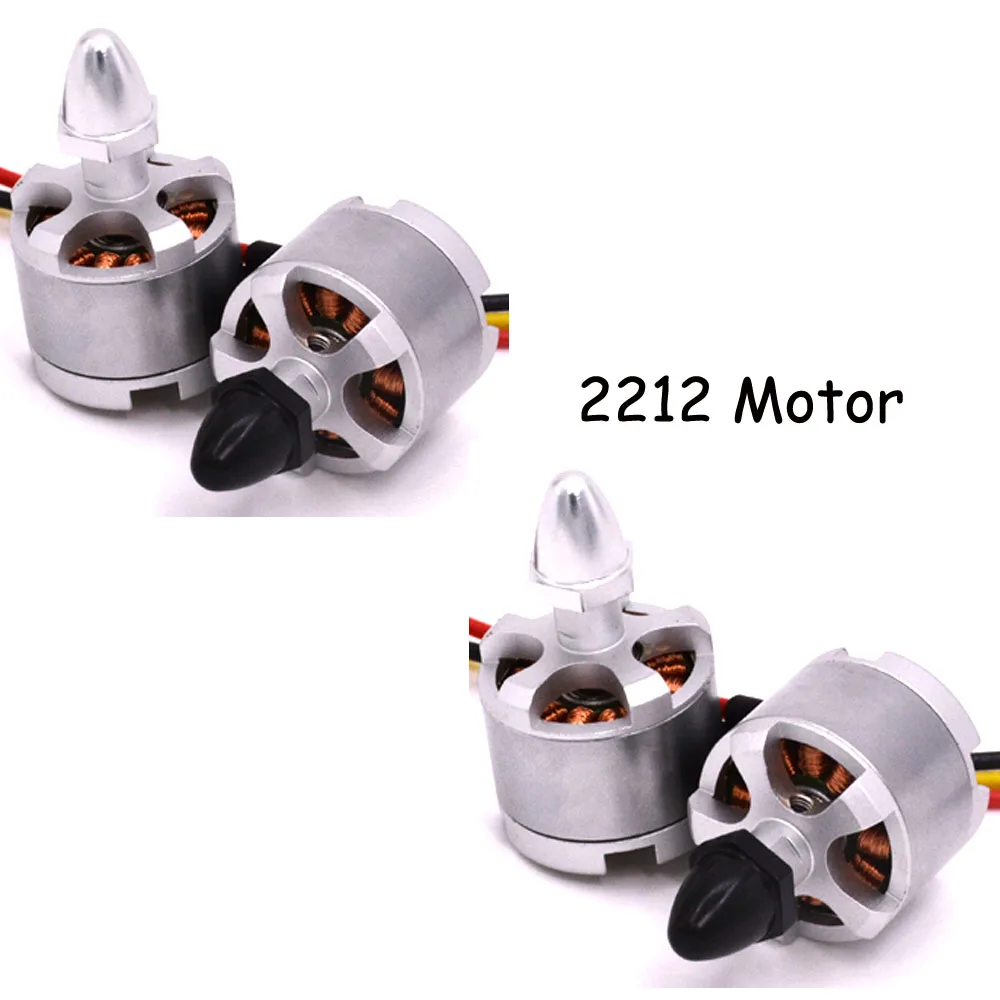 

LHI 4pcs 2212 920kv Brushless Motor CW CCW Motors Black Sliver for F330 F450 F550 FPV Quadcopter Multicopter of RC part