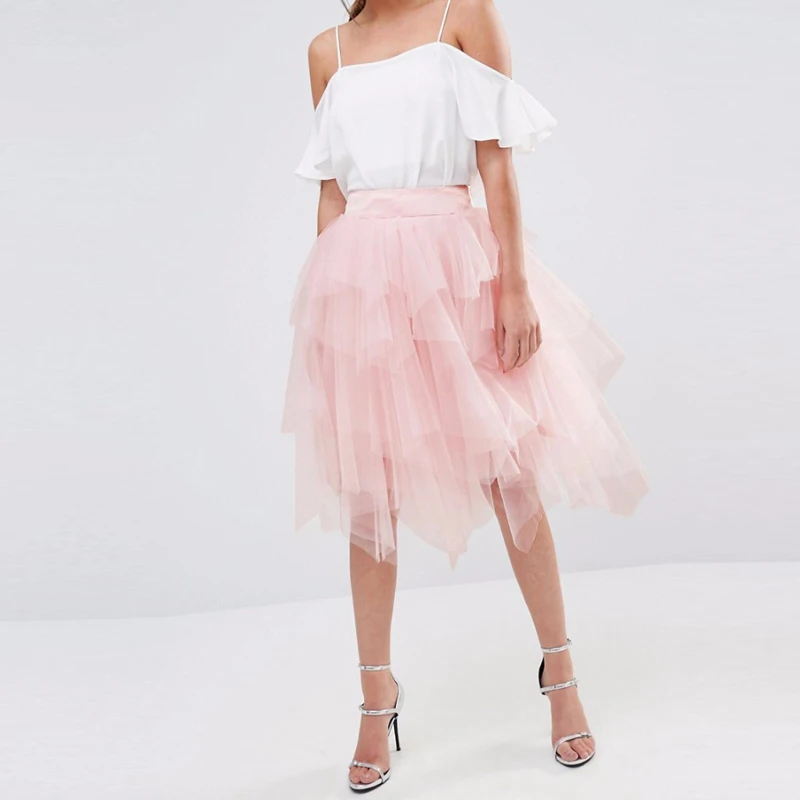 High Street Fashion Tiered Tulle Skirt High Waist Ruffles Short Tutu Skirt Custom Made Sweet Lolita Midi Skirt Saia Faldas Jupe
High Street Fashion Tiered Tulle Skirt High Waist Ruffles Short Tutu Skirt Custom Made Sweet Lolita Midi Skirt Saia Faldas Jupe