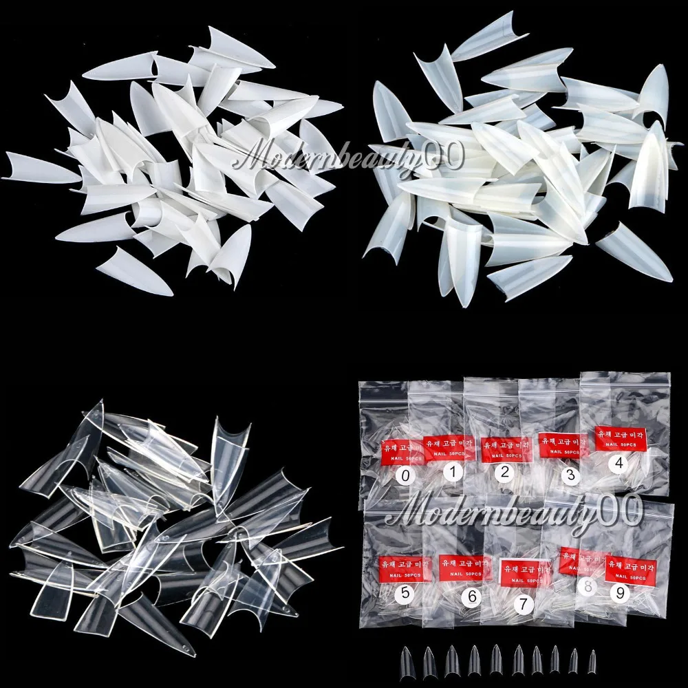 1000Pcs Stilettos Sharp Nail Art Acrylic False nail Tip White / Clear / Natural Choose
1000Pcs Stilettos Sharp Nail Art Acrylic False nail Tip White / Clear / Natural Choose