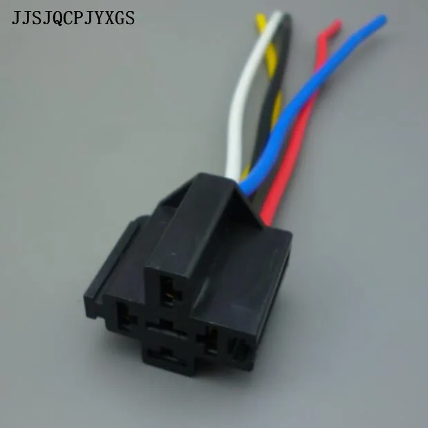 JJSJQCPJYXGS автомобильный 5-контактный релейный держатель гнезда с 5 шт. 6,3 мм медный терминал с проводом
JJSJQCPJYXGS автомобильный 5-контактный релейный держатель гнезда с 5 шт. 6,3 мм медный терминал с проводом