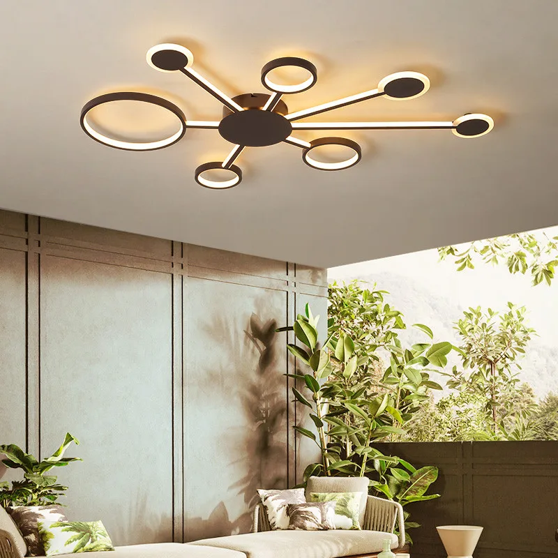 Modern Led Ceiling Lights 6 Arms Ceiling Lamsp For Living Room Bedroom Study Room Home Color Coffee Ceiling Lamp Home Lighting
Modern Led Ceiling Lights 6 Arms Ceiling Lamsp For Living Room Bedroom Study Room Home Color Coffee Ceiling Lamp Home Lighting