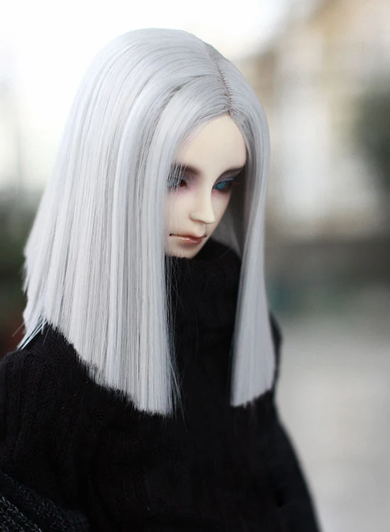 BJD doll wigs Moore ash High-temperature wire shoulder length wigs for 1/3 1/4 BJD DD SD MDD doll 1 flat
BJD doll wigs Moore ash High-temperature wire shoulder length wigs for 1/3 1/4 BJD DD SD MDD doll 1 flat