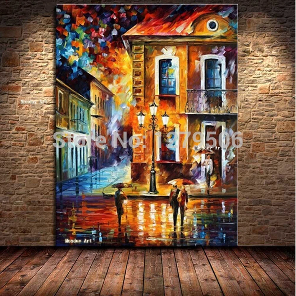 Free Shipping For Sell Wholesale Cheap 100% Handmade Street View Landscape Knife Palette Canvas Oil Painting for Home Decor
Free Shipping For Sell Wholesale Cheap 100% Handmade Street View Landscape Knife Palette Canvas Oil Painting for Home Decor