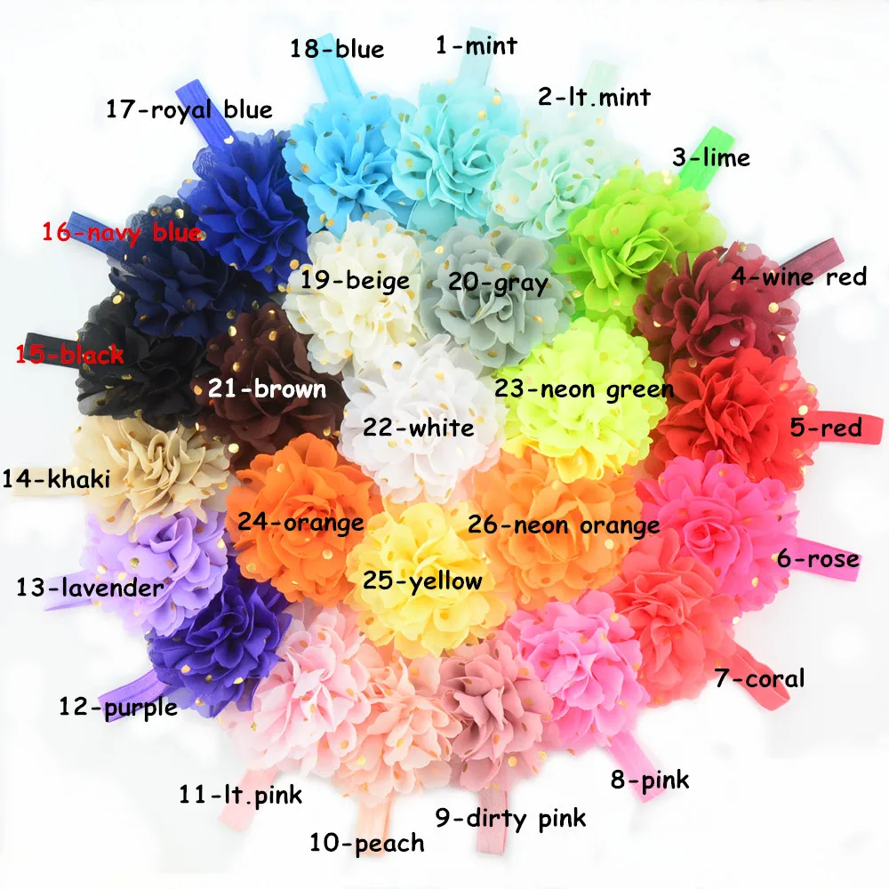 10 pcs /lot , 10cm chiffon fllower, shabby chiffon flower with FOE elastic for girls headband headwear hair accessories
10 pcs /lot , 10cm chiffon fllower, shabby chiffon flower with FOE elastic for girls headband headwear hair accessories