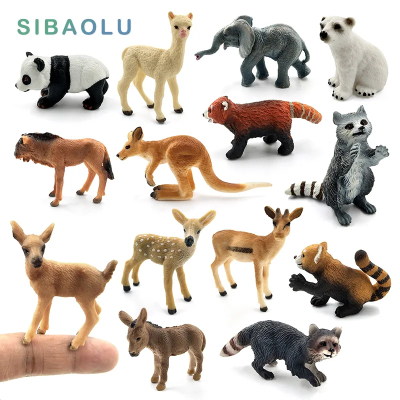 Panda Elephant Raccoon Kangaroo Alpaca Deer Bear Donkey figurine Simulation animal Model home decor fairy garden accessories
Panda Elephant Raccoon Kangaroo Alpaca Deer Bear Donkey figurine Simulation animal Model home decor fairy garden accessories