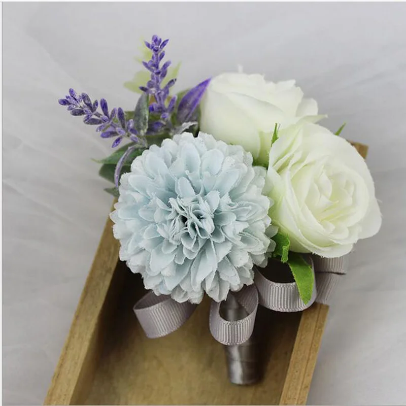 10Pcs New Gray add White Rose Corsage&Wrist Flowers Groomsman Article Flowers Wedding Party Decorative Corsage Wrist Flowers
10Pcs New Gray add White Rose Corsage&Wrist Flowers Groomsman Article Flowers Wedding Party Decorative Corsage Wrist Flowers