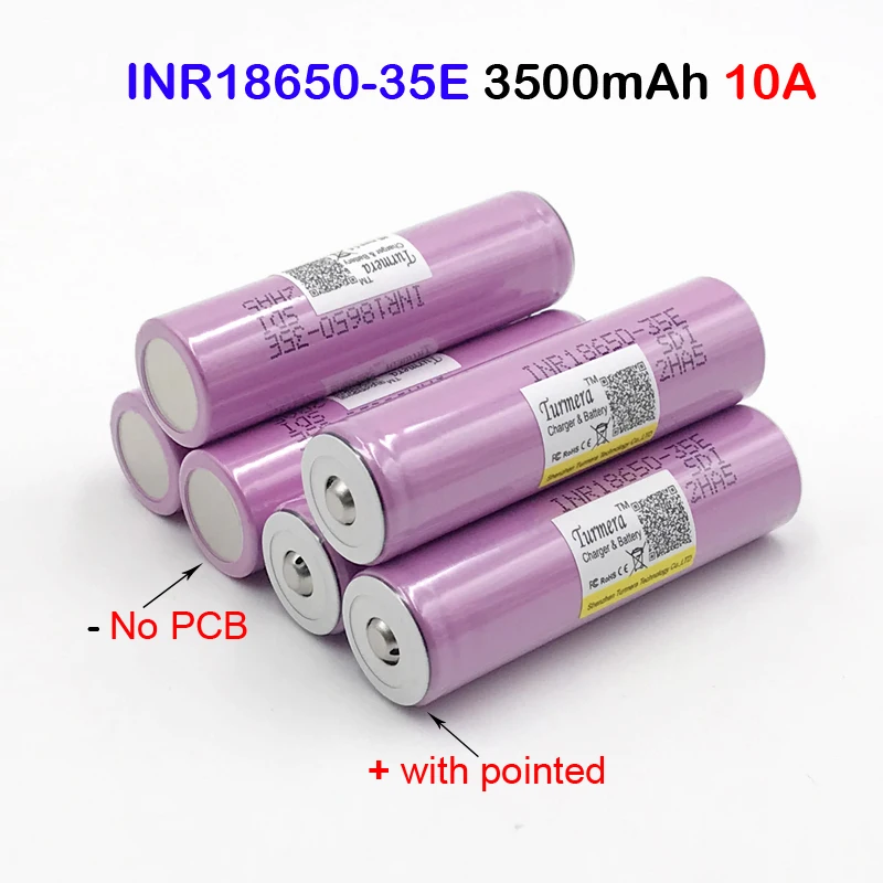 Оригинальный аккумулятор 18650 INR18650-35e, 3500 мА ч, 13A inr18650 35e для электровелосипеда 18650, 35e, без печатной платы 6 M8
Оригинальный аккумулятор 18650 INR18650-35e, 3500 мА ч, 13A inr18650 35e для электровелосипеда 18650, 35e, без печатной платы 6 M8