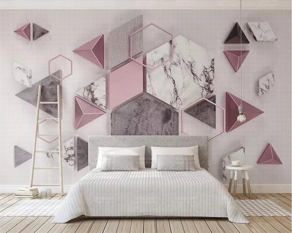 Beibehang Wallpaper mural 3d geometric polygon marble texture mosaic TV background wall home decoration room mural 3d wallpaper
Beibehang Wallpaper mural 3d geometric polygon marble texture mosaic TV background wall home decoration room mural 3d wallpaper