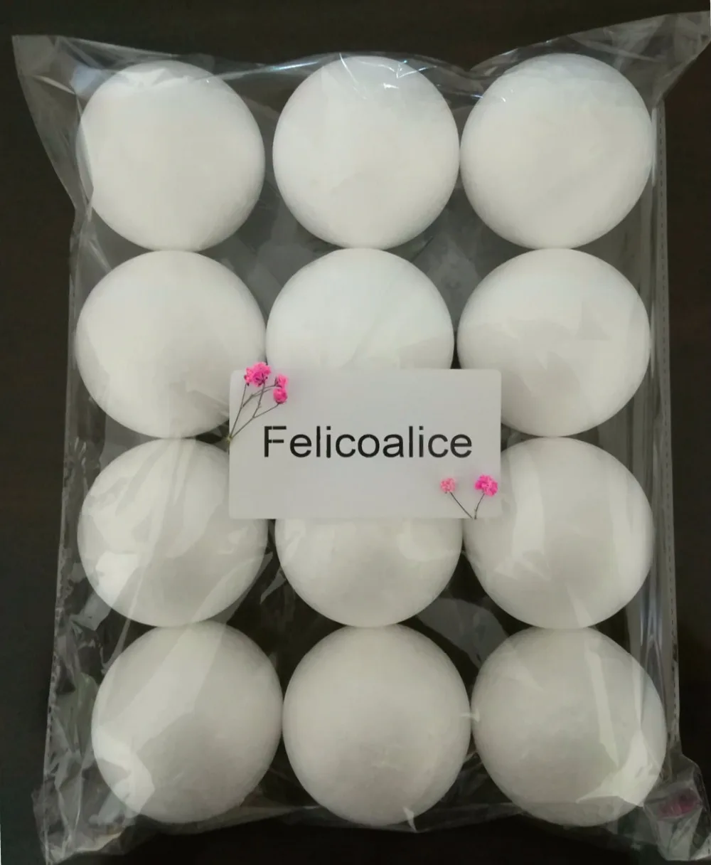 1/1.5/2/3/4/7/8/9/10/12/15/18/20/30cm White Modelling Foam Ball Polystyrene Styrofoam Craft Painted Balls Christmas Decoration
1/1.5/2/3/4/7/8/9/10/12/15/18/20/30cm White Modelling Foam Ball Polystyrene Styrofoam Craft Painted Balls Christmas Decoration